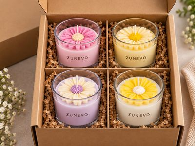 Glass jar candle 3
