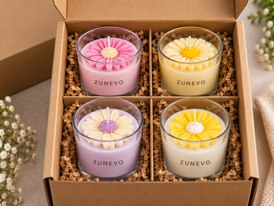 Glass jar candle 3