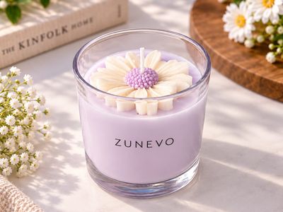 Glass jar candle 2