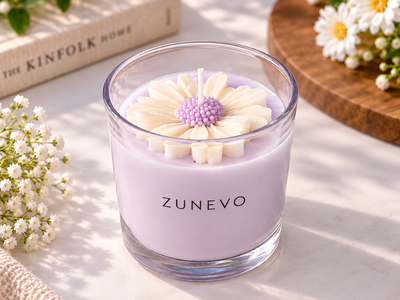 Glass jar candle 2
