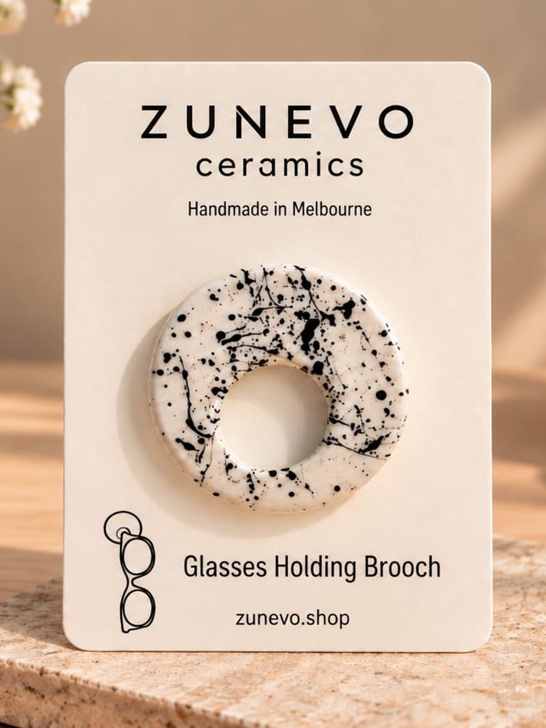 Eyeglasses Brooch