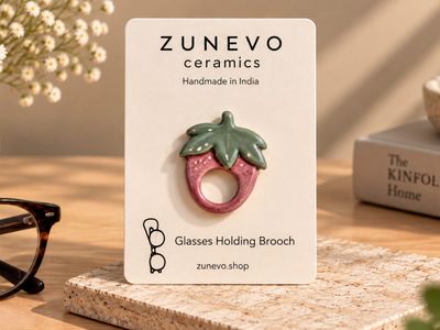 Strawberry Brooch  1