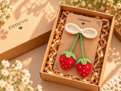 Strawberry Hair Accessory  2