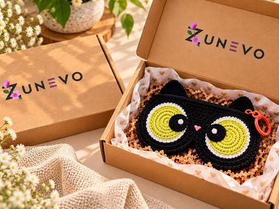 Crochet Cat Mini Pouch 3